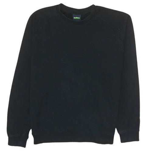 Outfitters Men's Black Crew Neck Pullover Sweatshirt Size M