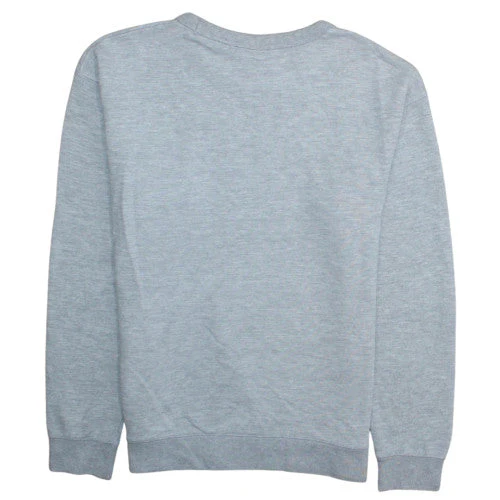 Outfitters Women Grey Crew Neck Pullover Sweatshirt M Relaxed Fit - Image 4