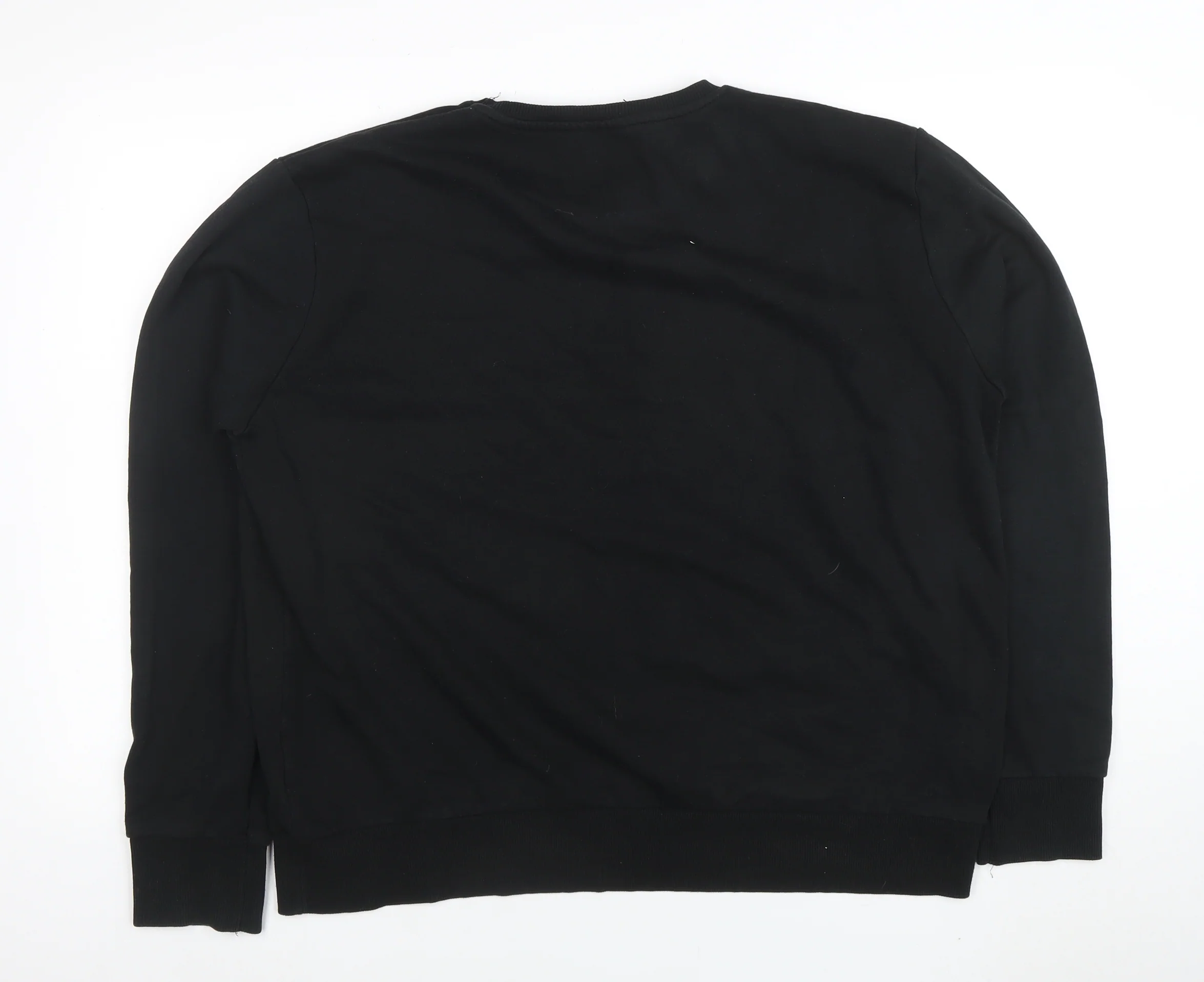 Pac-Man by Bravado Men's Black 2XL Pullover Crew Neck Sweatshirt - Image 3