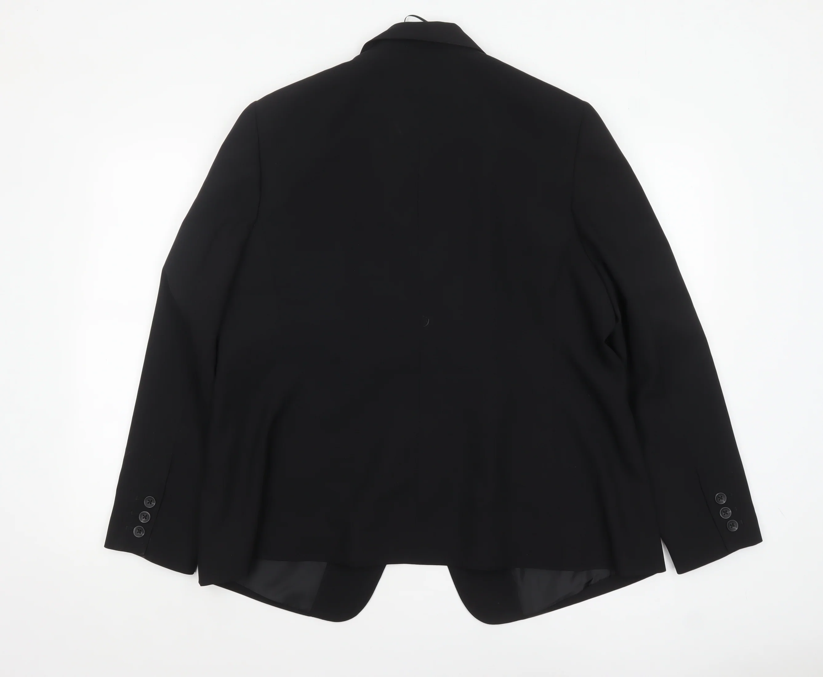 Papaya Women's Black Size 20 Smart Single-Breasted Blazer - Image 3