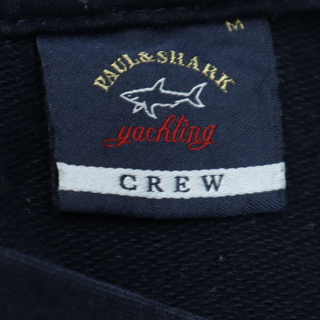 Paul & Shark Men's Blue Embroidered Pullover Hoodie Size M - Image 5