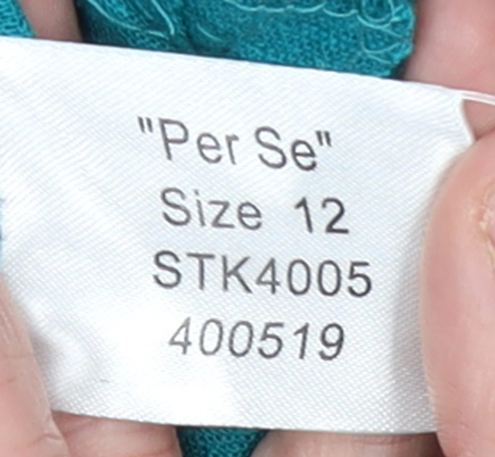 Per Se Women Green Linen Blend Short Sleeve Blazer Size 12 - Image 4