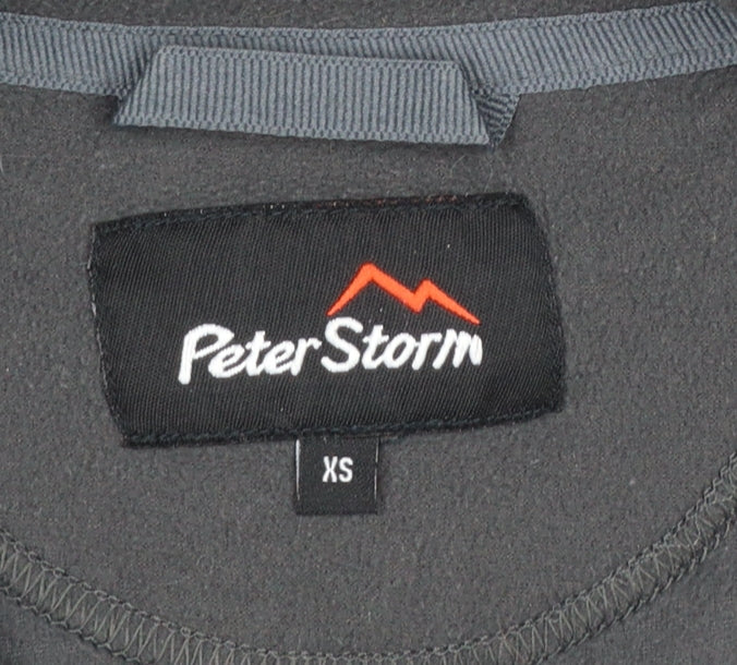 Peter Storm Men’s Black XS Fleece 1/4 Zip Pullover Sweatshirt - Image 4