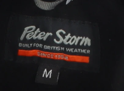 Peter Storm Men's Grey Waterproof Hooded Rain Jacket M - Image 4