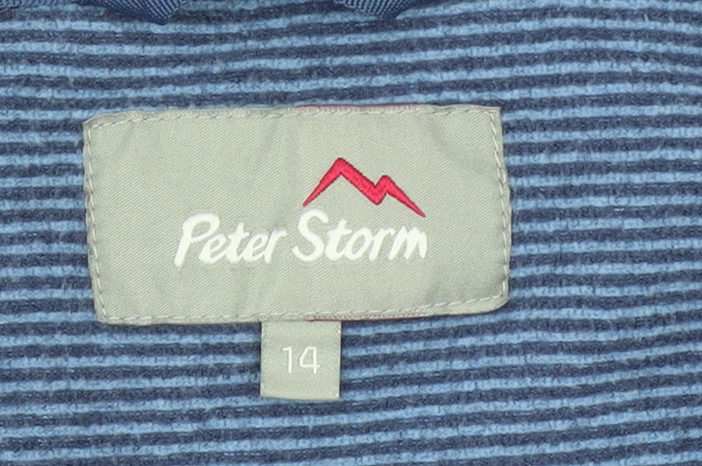 Peter Storm Women's Blue Full Zip Hooded Hoodie Size 14 - Image 4