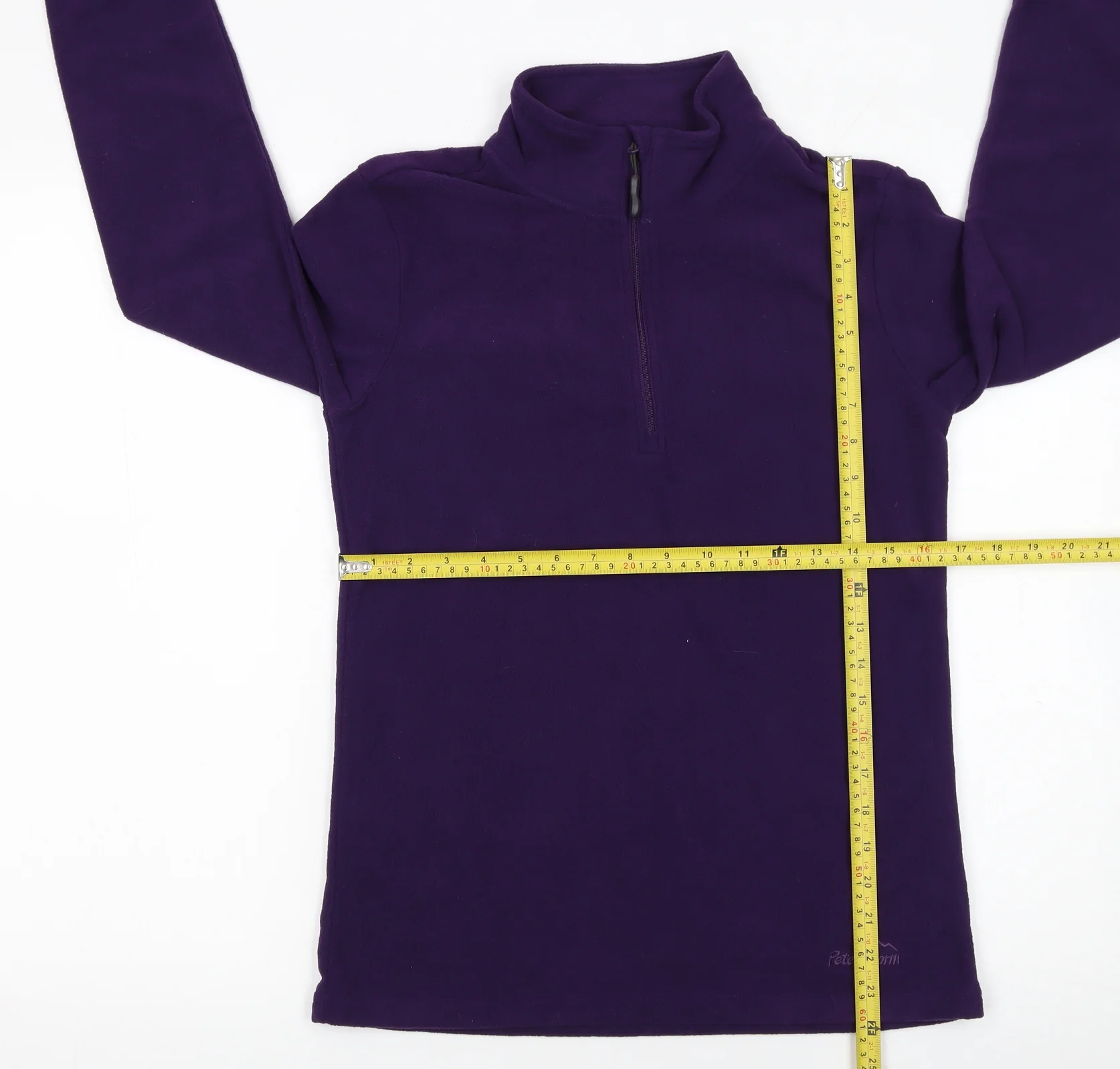 Peter Storm Women's Purple Fleece Pullover Sweatshirt Size 10 - Image 2