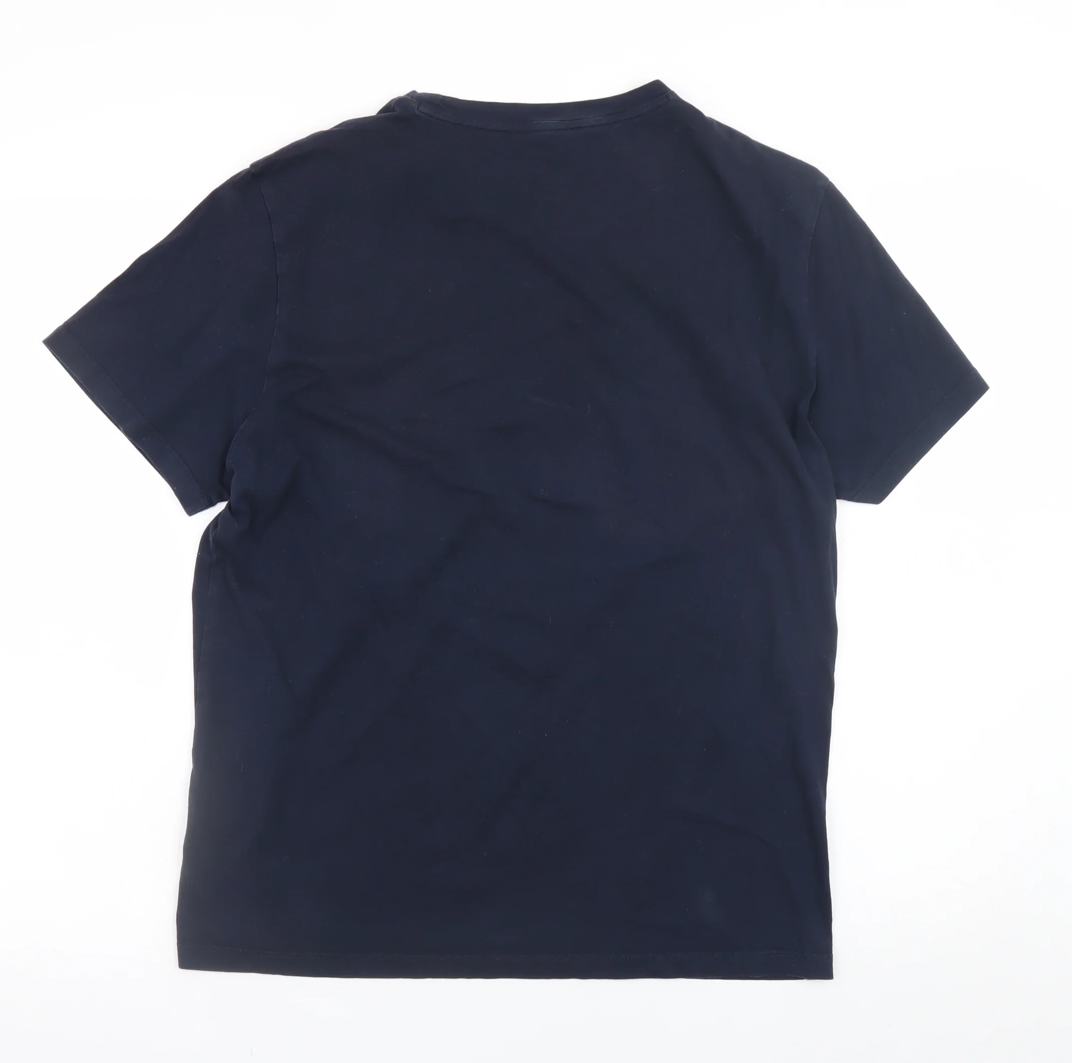 Peuterey Men's Blue Nautical Graphic Cotton T-Shirt Size L - Image 3