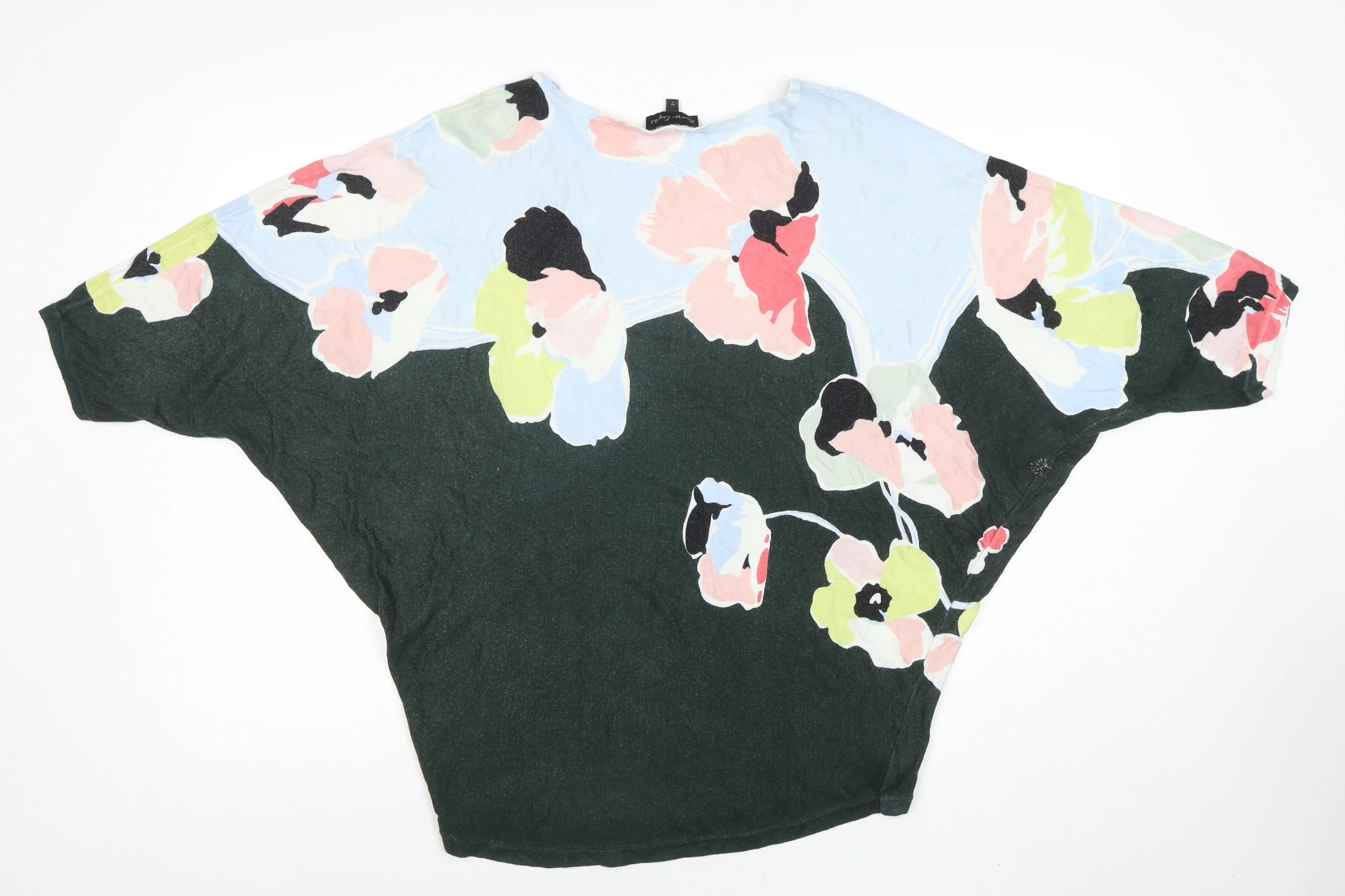 Phase Eight Women’s Multicoloured Floral Knit Tunic Blouse Size S - Image 3