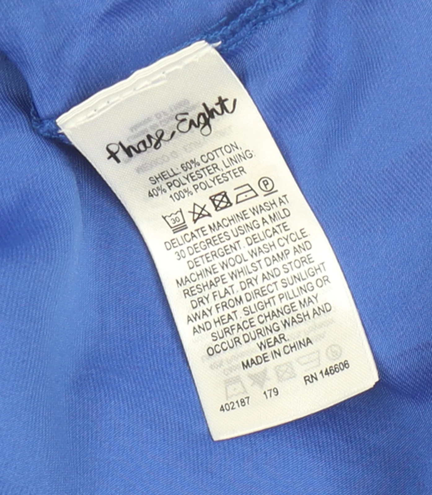 Phase Eight Womens Blue Short Sleeve Cotton Blend Star Jumper Size M - Image 4