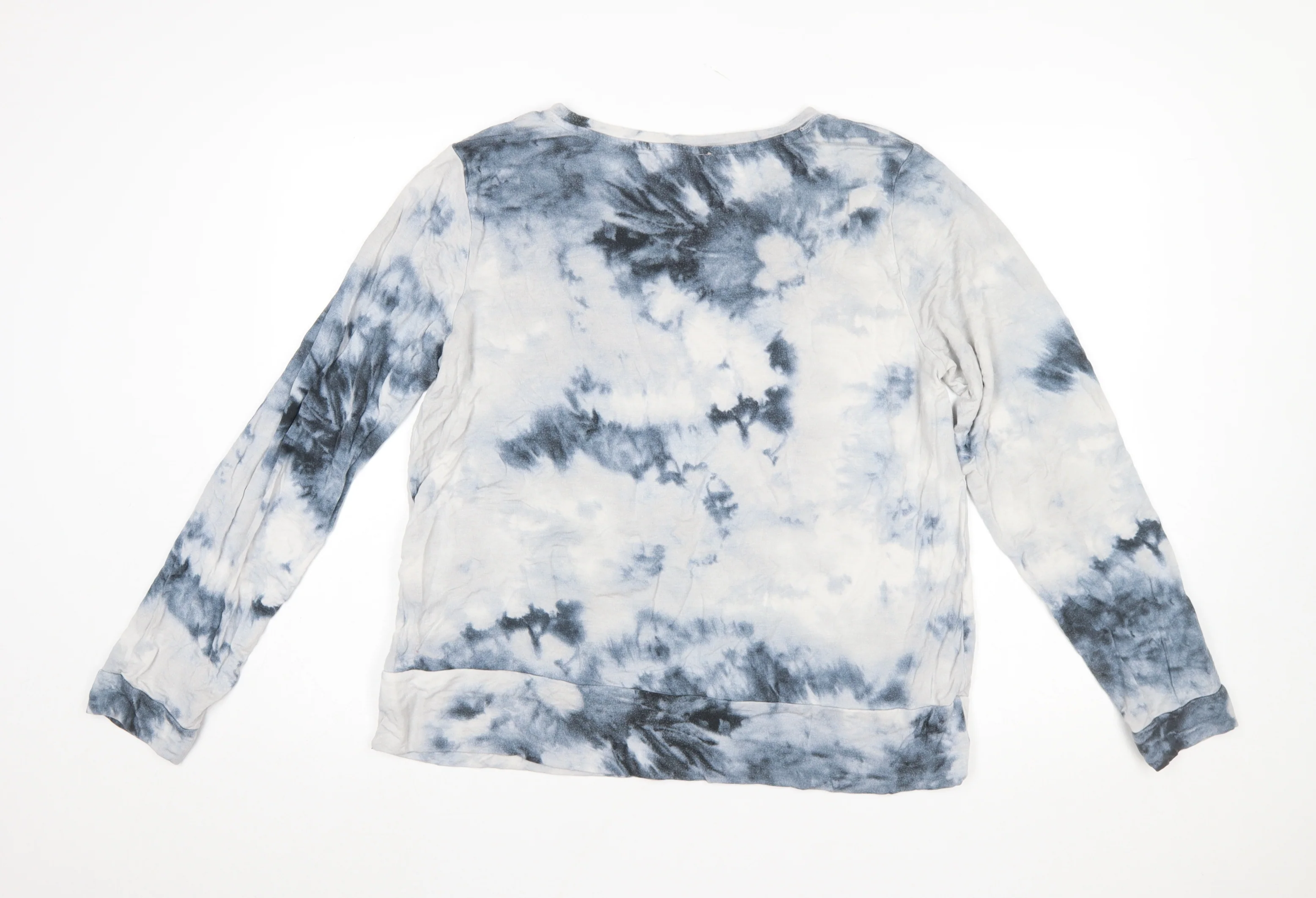 Philosophy Republic Clothing Womens Multicoloured Tie-Dye Long Sleeve Top L - Image 3