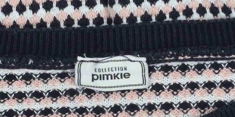 Pimkie Women’s Multicoloured Crew Neck Knit Jumper Size 12 - Image 6