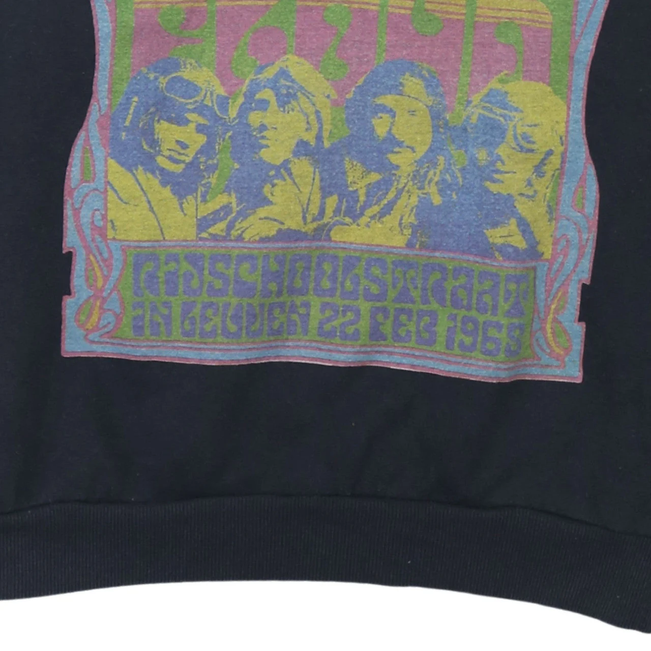 Pink Floyd Womens Black Graphic Band Sweatshirt Size 14 M - Image 7