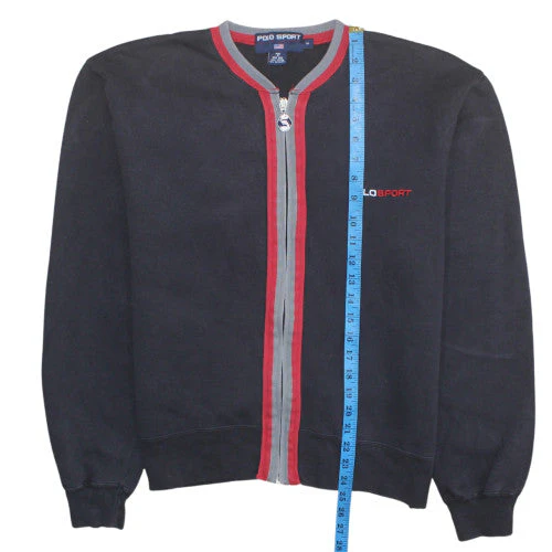 Polo Sport Ralph Lauren Men's Black Full Zip Sweatshirt M - Image 3