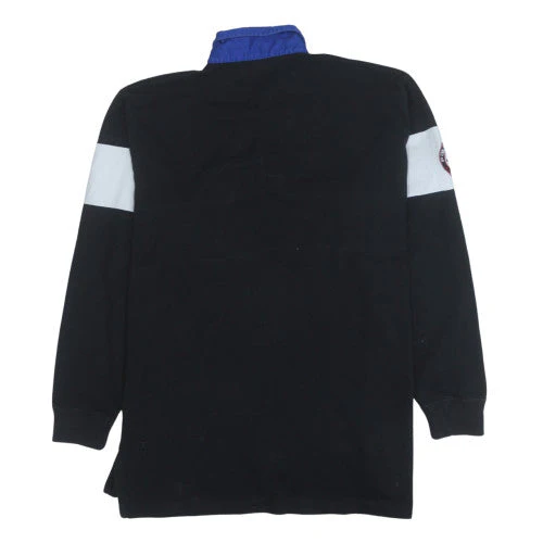 Polo Sport Ralph Lauren Men's Black XL Collared Henley Sweatshirt - Image 4