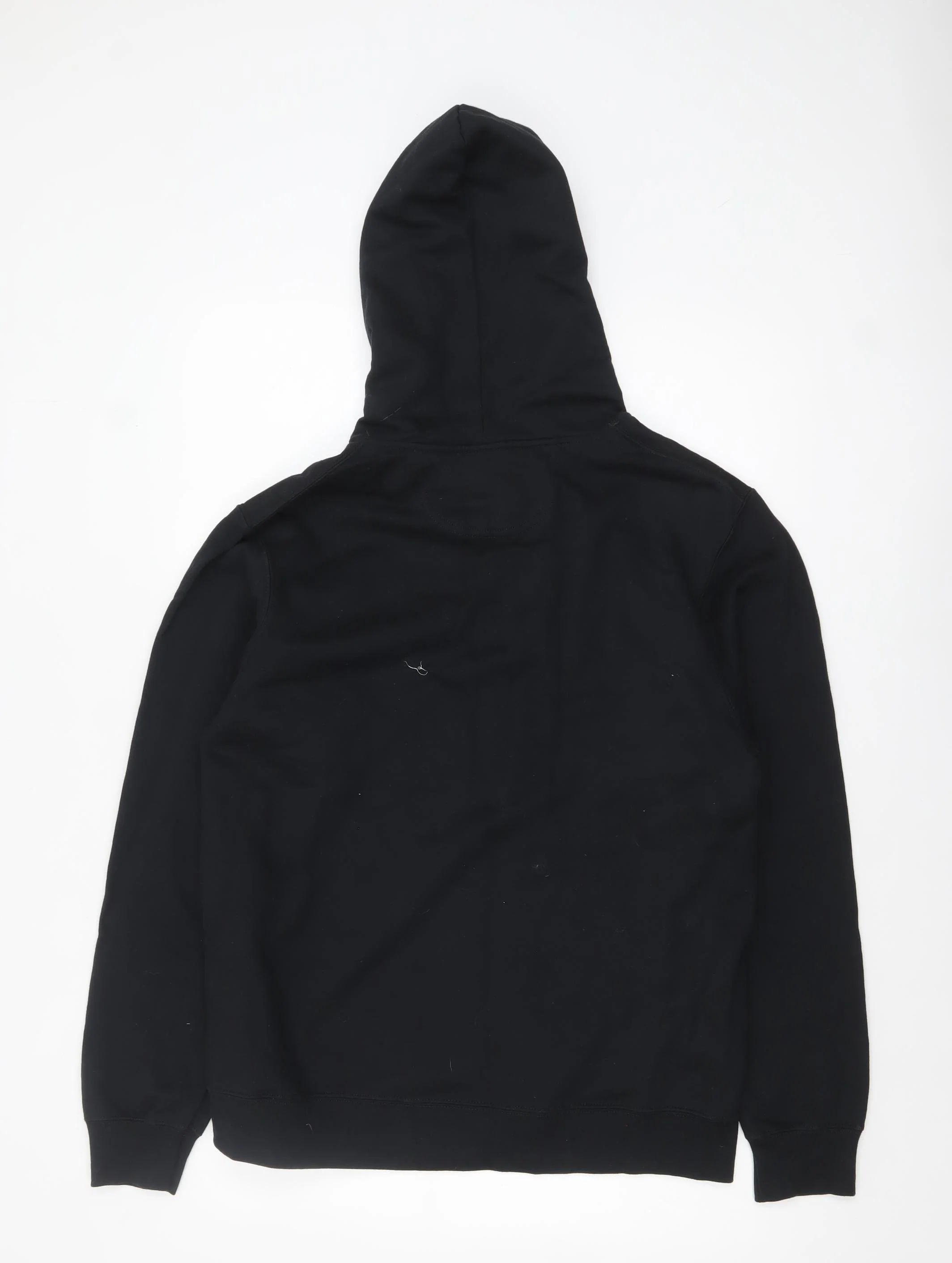 Port & Company Men’s Black Graphic Pullover Hoodie Size M Music Print - Image 3