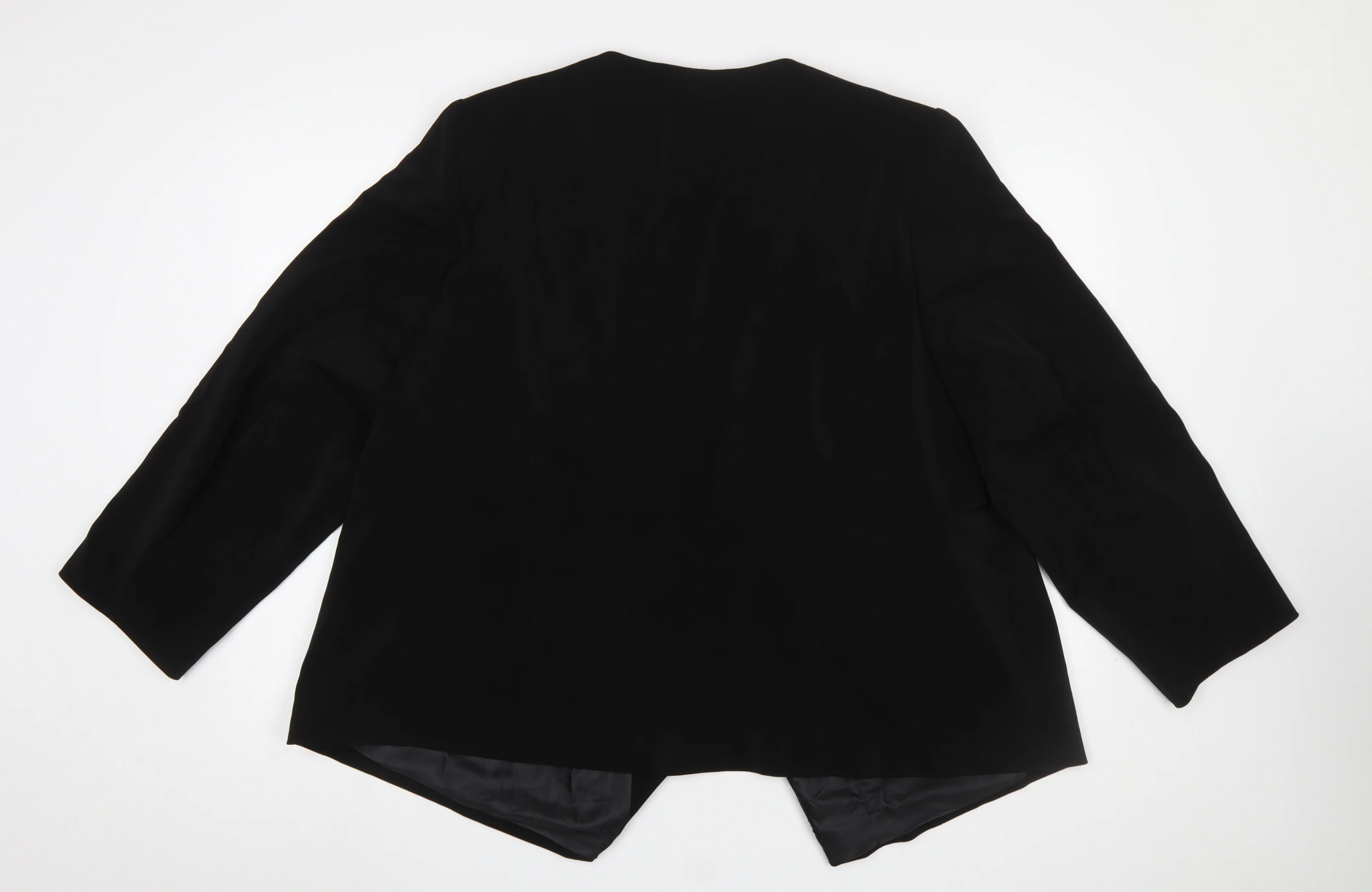 Portrait Women's Black Size 26 Classic Single-Breasted Blazer - Image 3