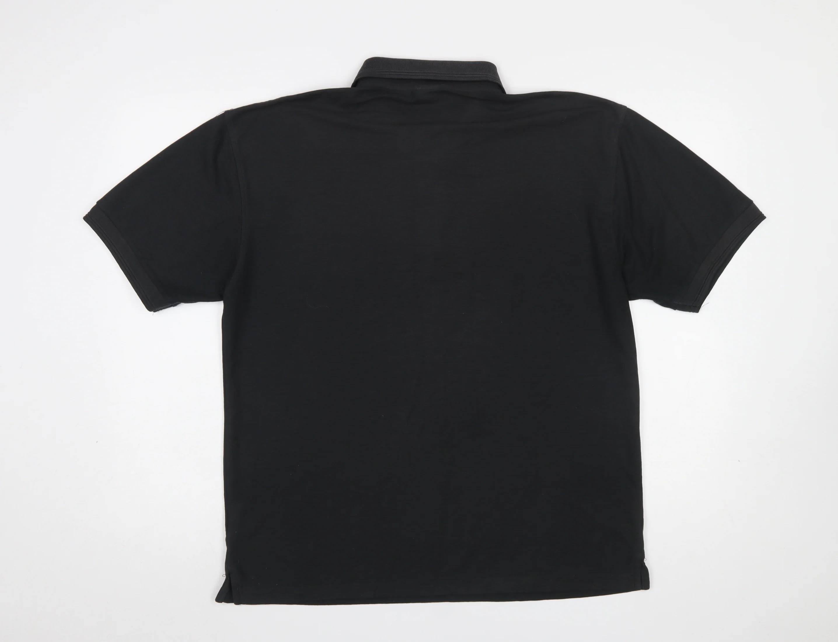 Portwest Men's Black Regular Fit Cotton Blend Work Polo Shirt L - Image 3