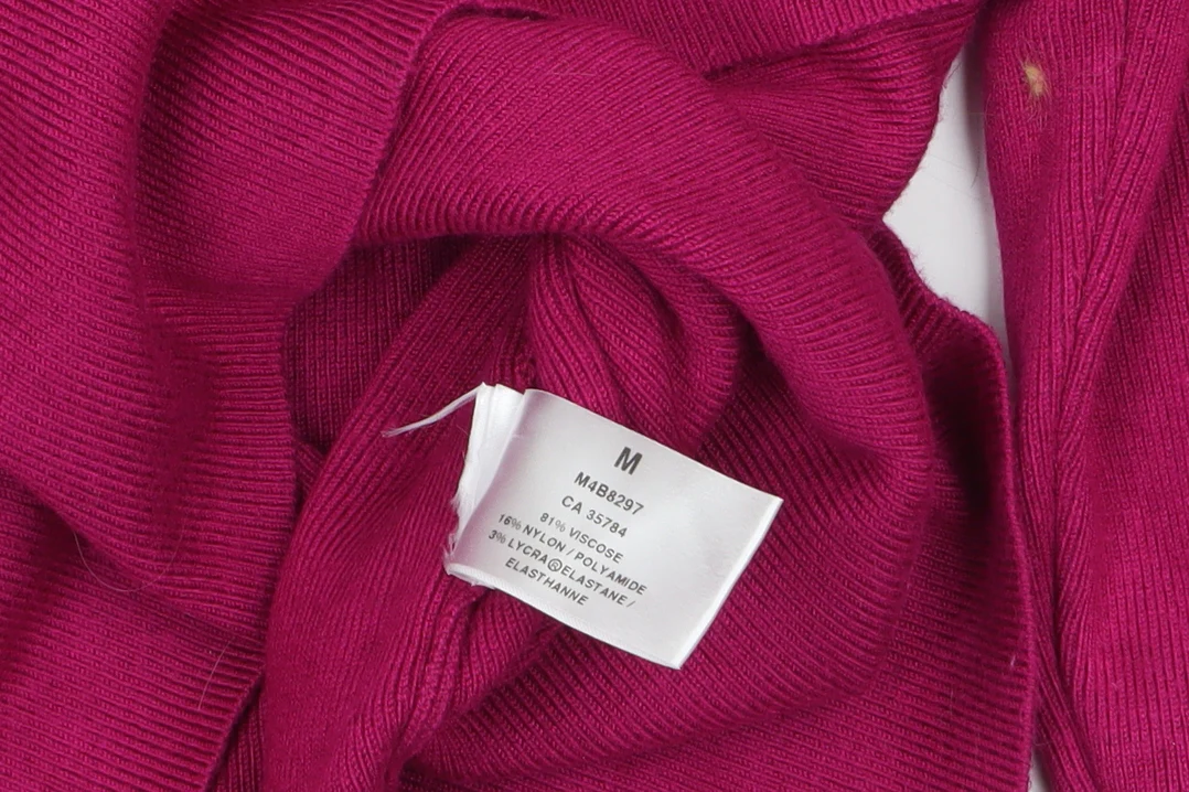 Precis Petite Women's Pink Scoop Neck Button Detail Jumper Size M - Image 5
