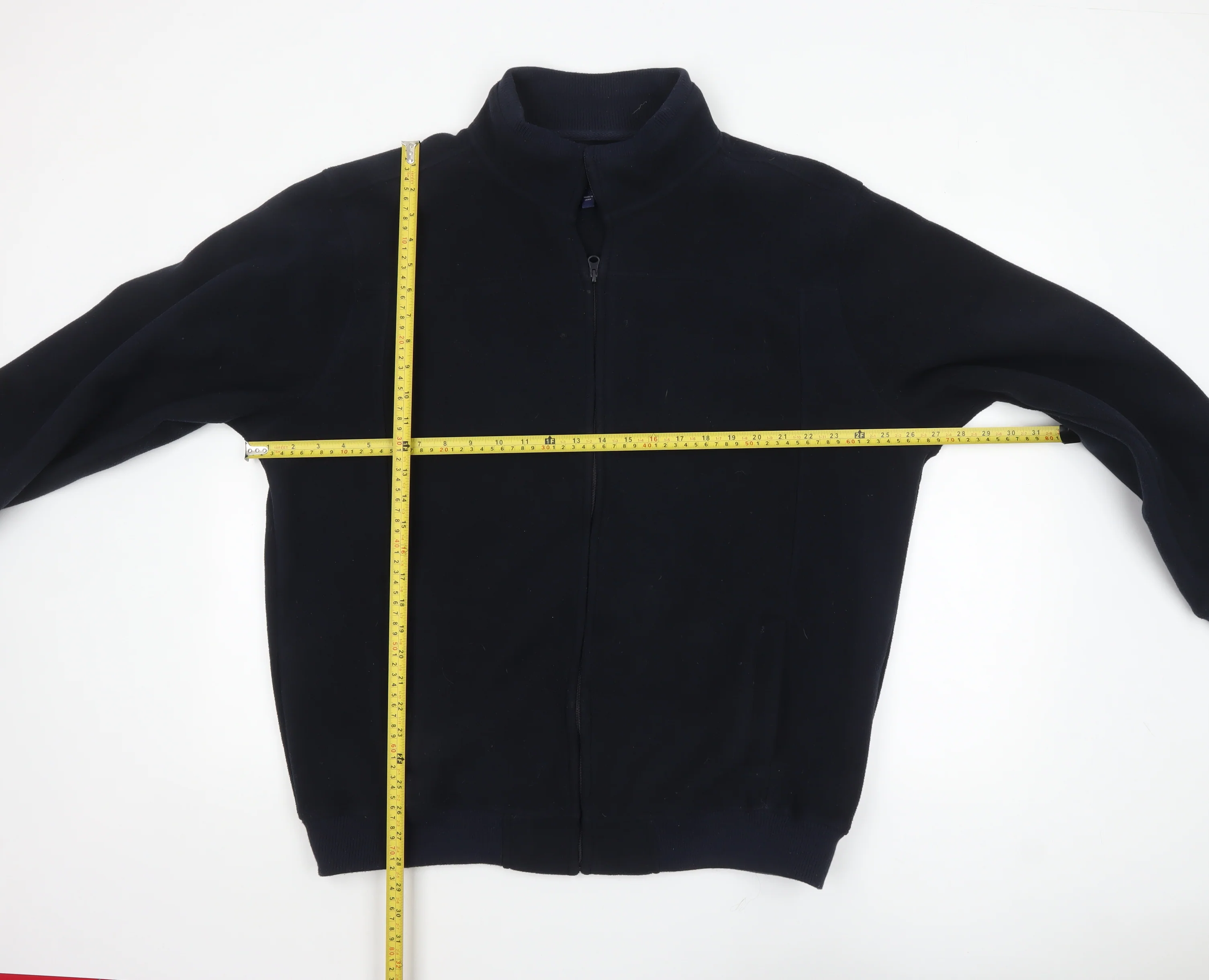 Premier Man Men's Blue XL Fleece Full Zip Jacket - Image 2