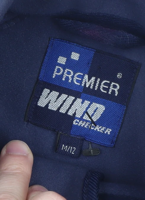 Premier Men's Blue Full Zip Fleece Sweatshirt Size M - Image 4