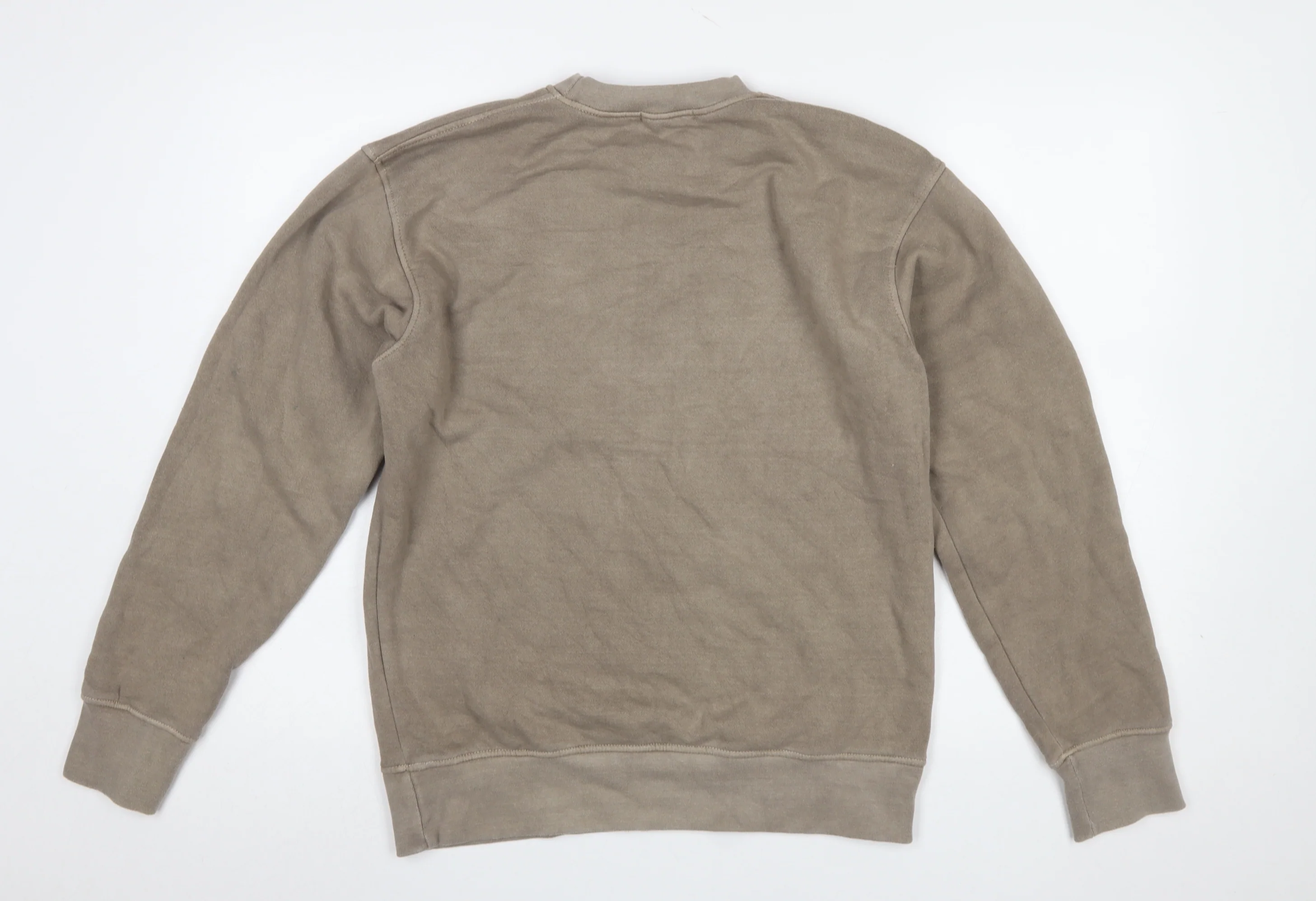PrettyLittleThing Women Beige New York Downtown Sweatshirt Size S - Image 3