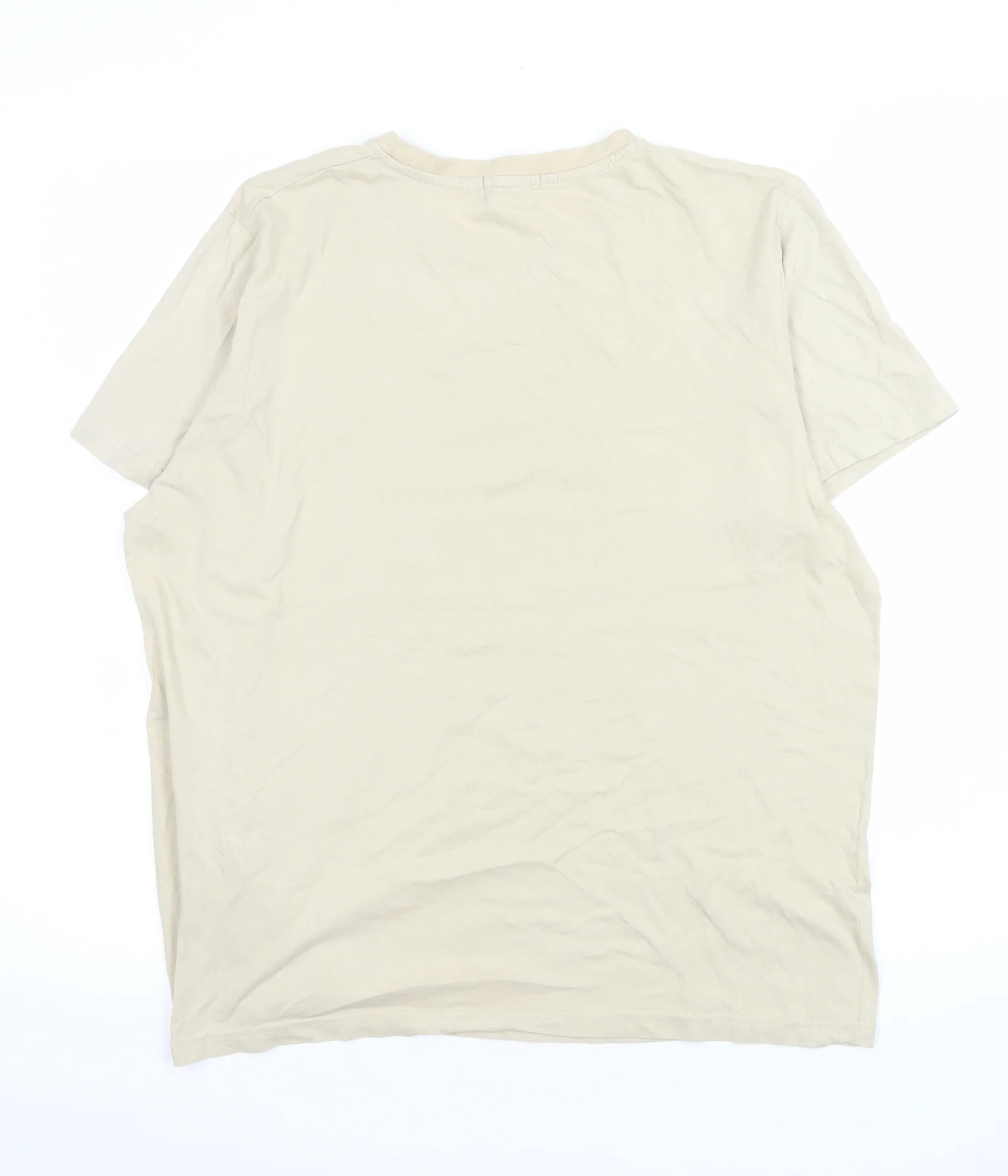 PrettyLittleThing Women's Beige Dragon Graphic T-Shirt Size S - Image 3