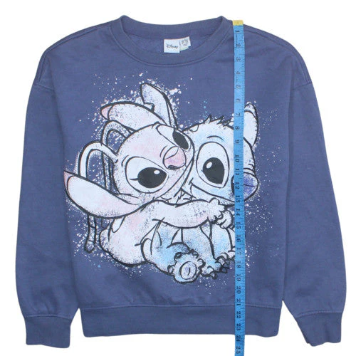 Primark Cares Disney Women Blue Stitch Sweatshirt Size S - Image 2