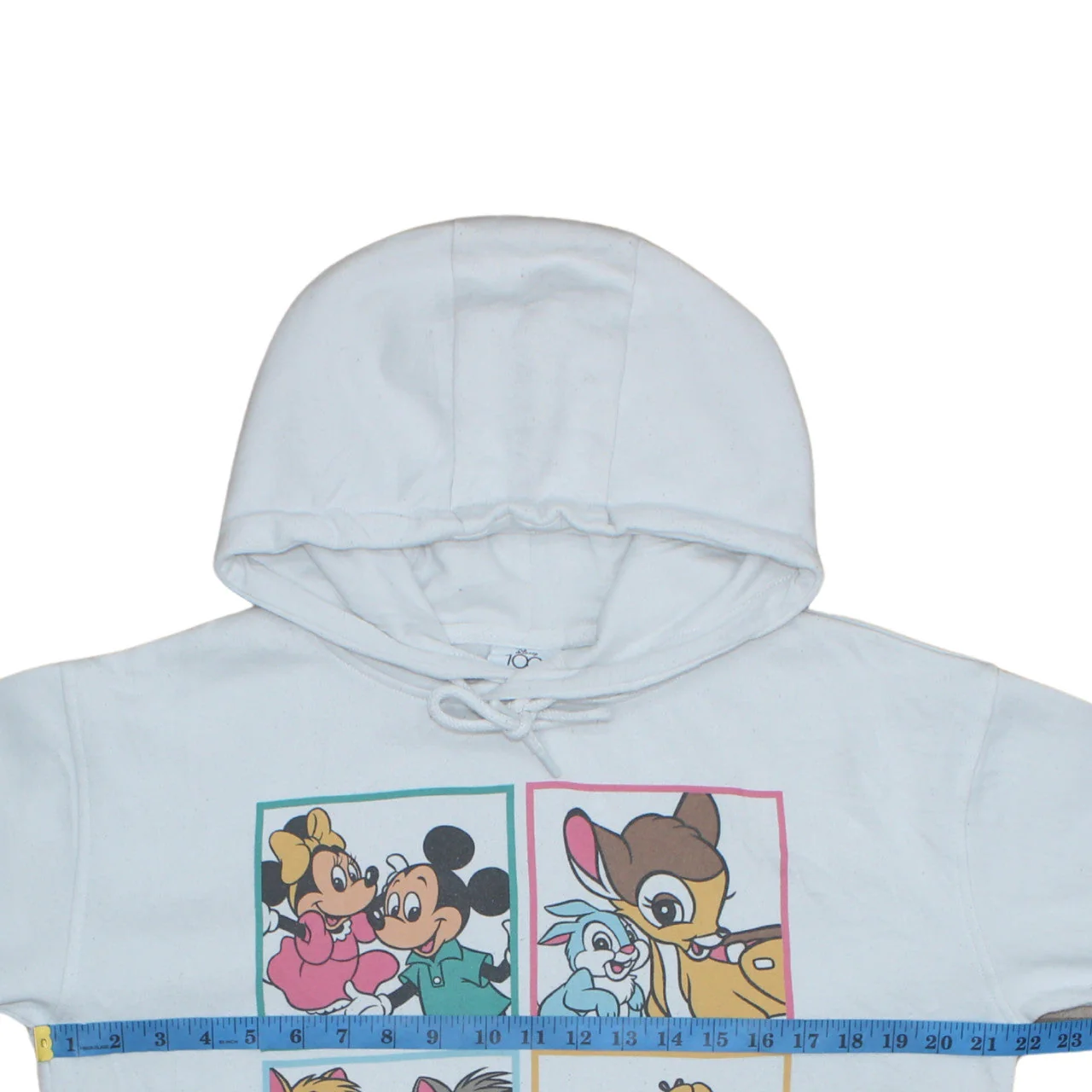Primark Disney 100 White Pullover Hoodie Women S Graphic Print - Image 2