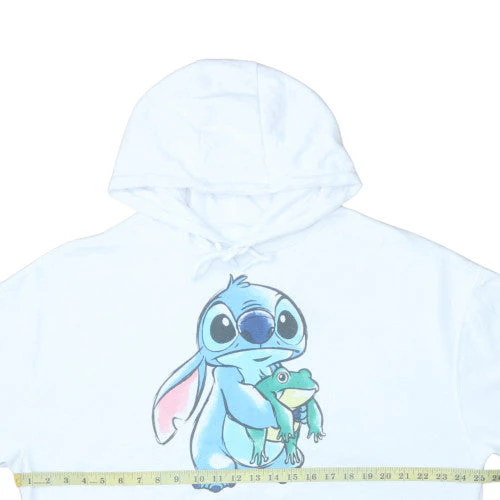 Primark Disney Stitch White Hoodie Women S Pullover Graphic Print - Image 2