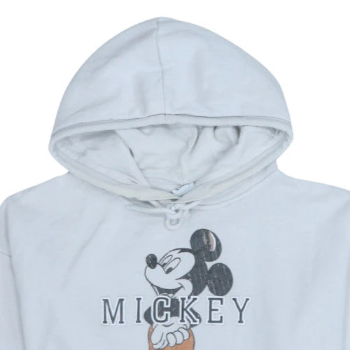 Primark Disney Women's White Mickey Mouse Pullover Hoodie Size M - Image 6