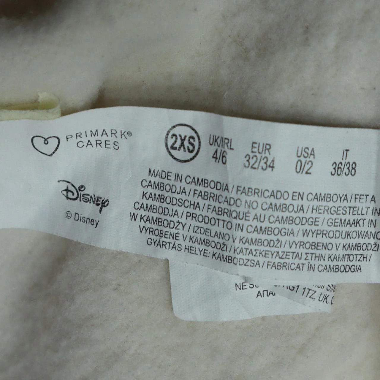 Primark Disney Women's White Mickey Mouse Pullover Sweatshirt 2XS - Image 5
