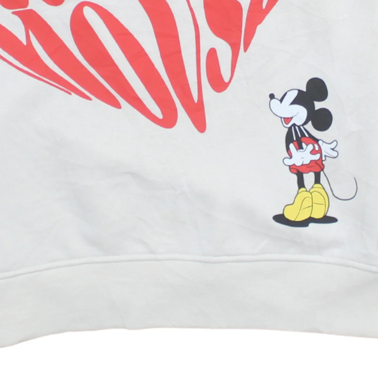 Primark Disney Women's White Mickey Mouse Pullover Sweatshirt 2XS - Image 6