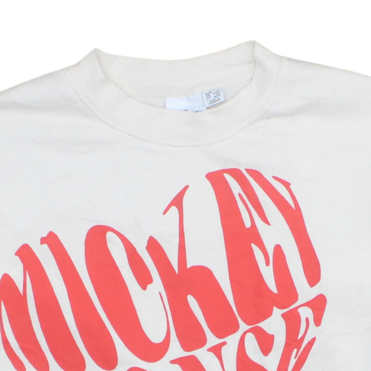 Primark Disney Women's White Mickey Mouse Pullover Sweatshirt 2XS - Image 7