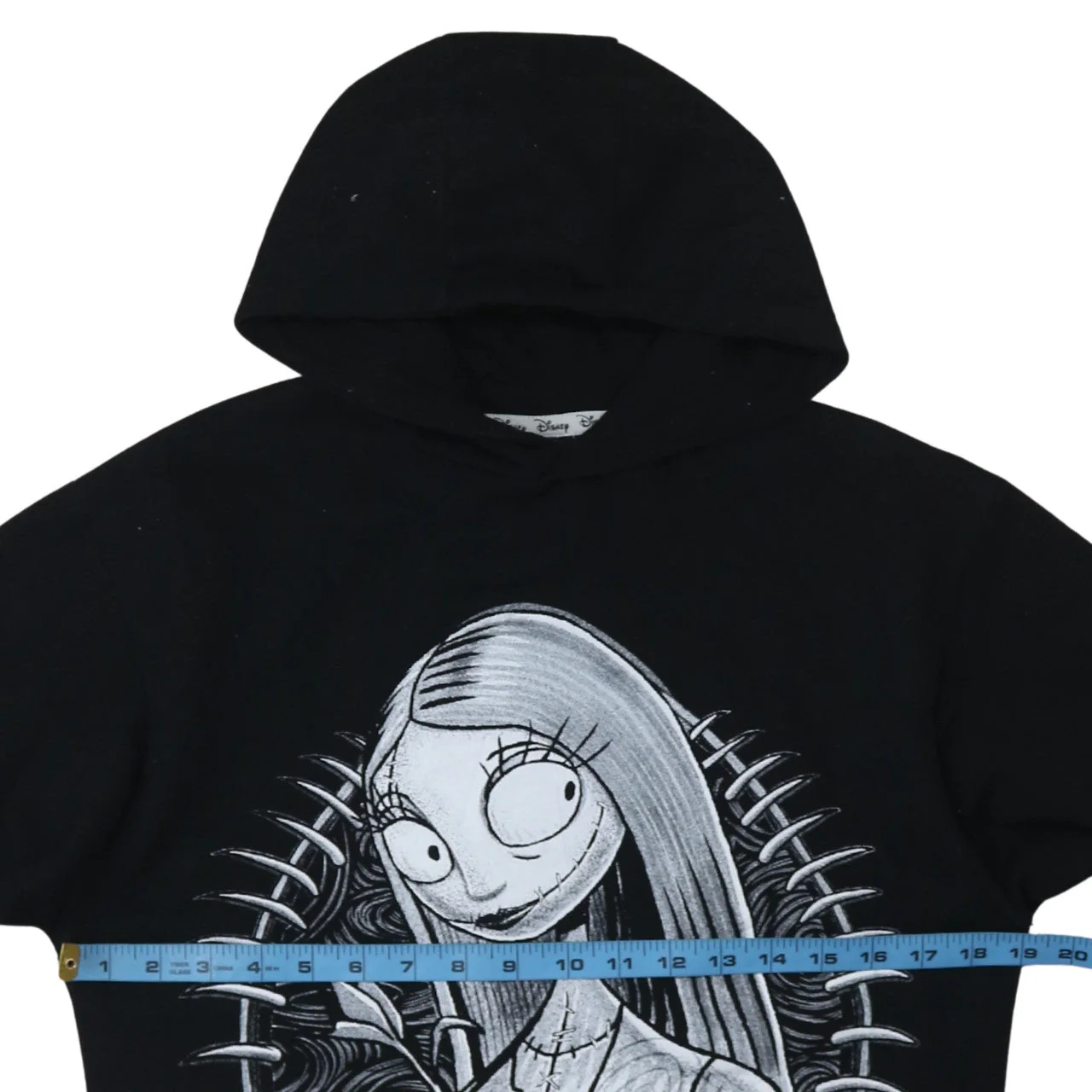 Primark Girls Black Hoodie 12-13 Years The Nightmare Before Christmas Sally Design - Image 2
