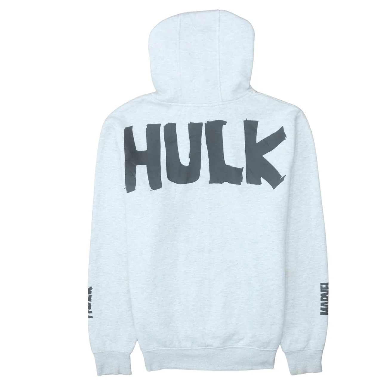 Primark Marvel Hulk Grey Pullover Hoodie Men L Regular Fit - Image 4