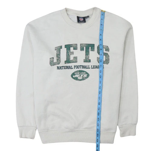 Primark Men’s White NFL Jets Graphic Pullover Sweatshirt 2XS - Image 3