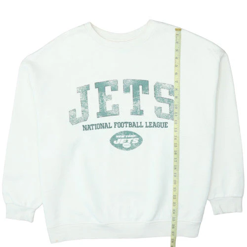 Primark Men’s White NFL Jets XL Pullover Sweatshirt - Image 2