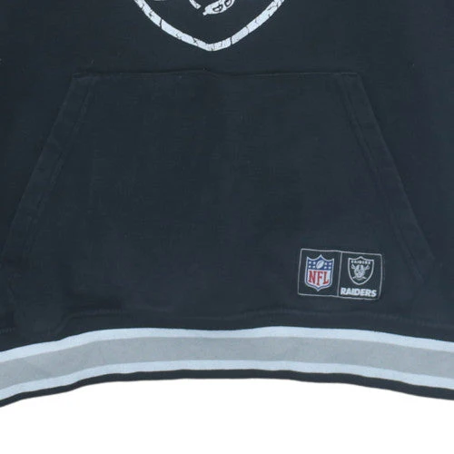 Primark NFL Raiders Black Men's Pullover Hoodie Size M - Image 7