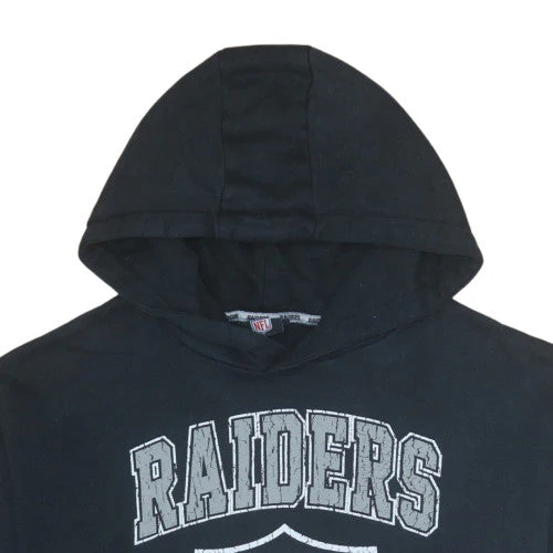 Primark NFL Raiders Black Men's Pullover Hoodie Size M - Image 8