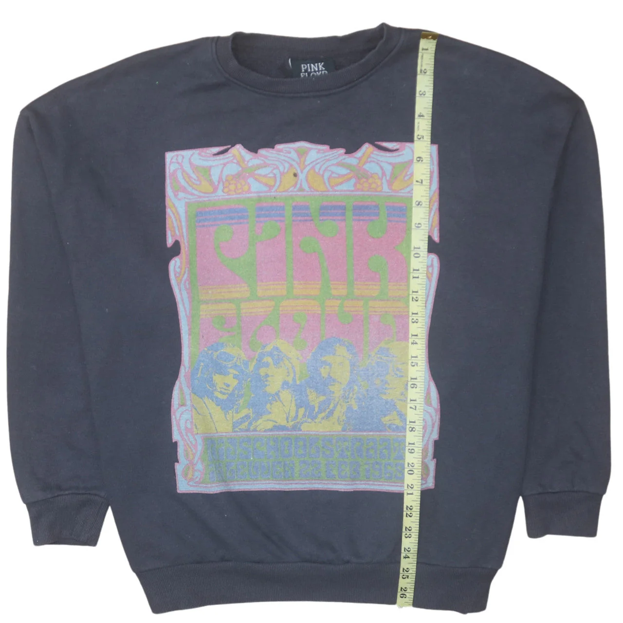 Primark Pink Floyd Men's Black L Pullover Sweatshirt Graphic Print - Image 2