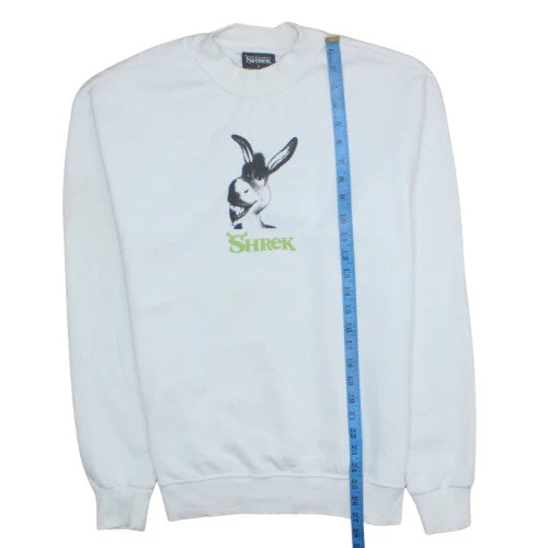 Primark Shrek White Donkey Sweatshirt Women S Cartoon Crew Neck Pullover - Image 3