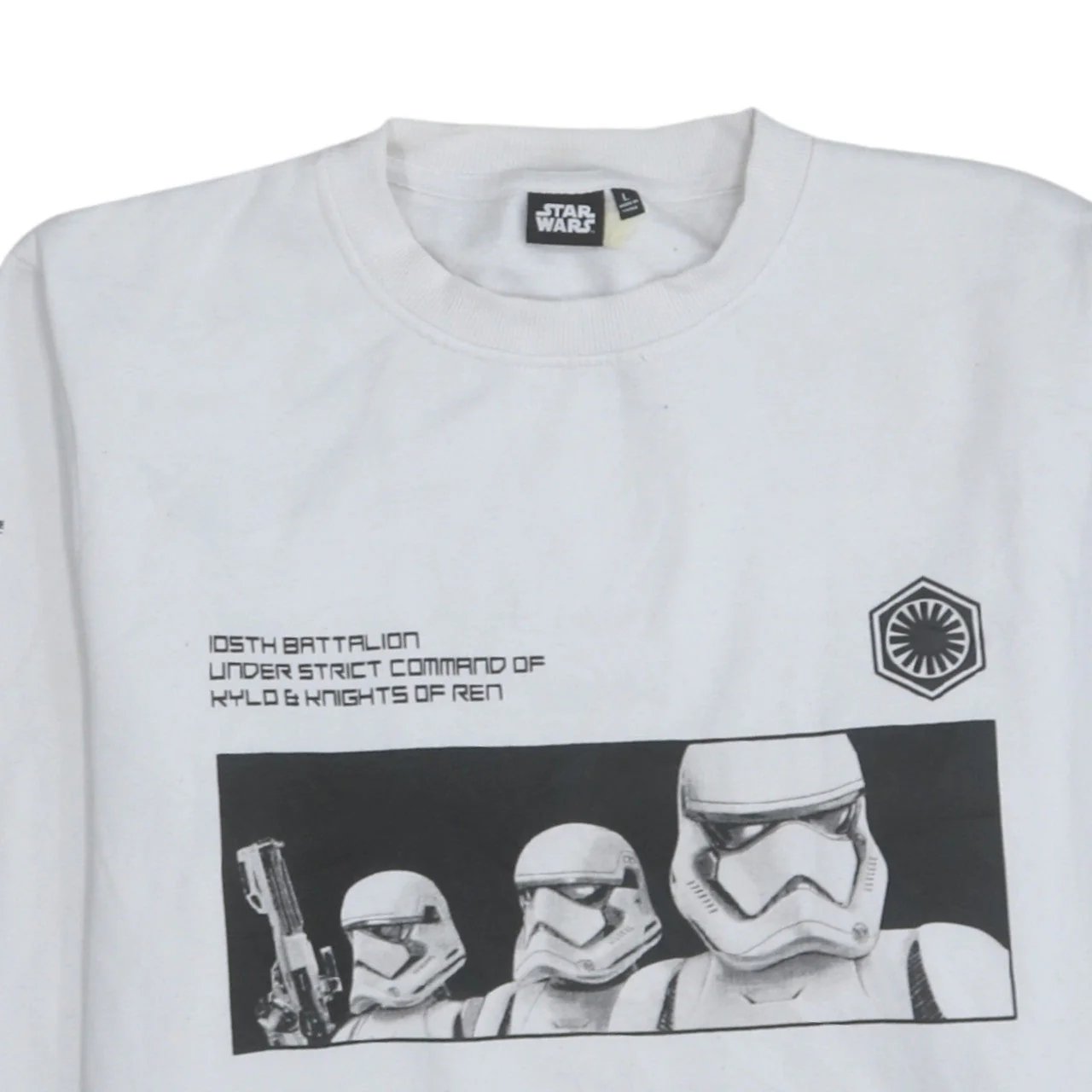 Primark Star Wars Men's White L Pullover Sweatshirt Stormtrooper Graphic - Image 8