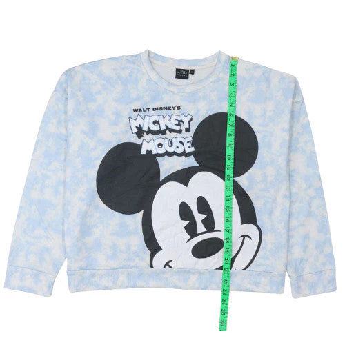 Primark Women Blue Mickey Mouse Pullover Sweatshirt XL - Image 3