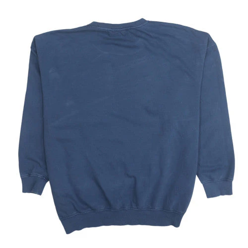 Primark Women Blue Nirvana Crew Neck Pullover Sweatshirt M 12/14 - Image 4