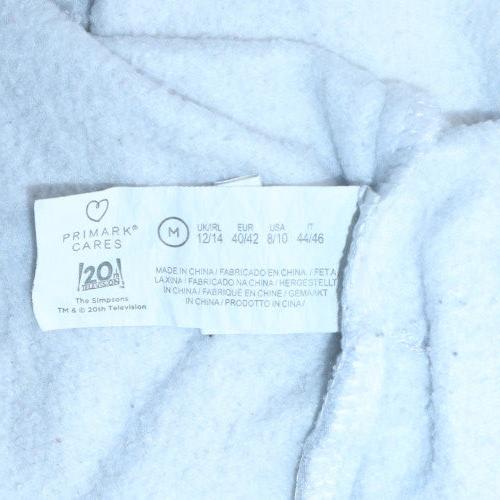 Primark Women Grey The Simpsons Pullover Hoodie Size M - Image 6