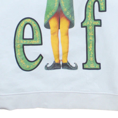 Primark Women’s White Elf Christmas Sweatshirt L Crew Neck Pullover - Image 7