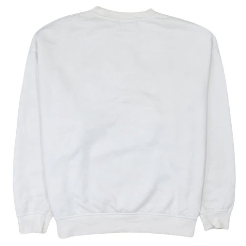 Primark Women’s White Los Angeles Lakers Pullover Sweatshirt Size 10 - Image 4
