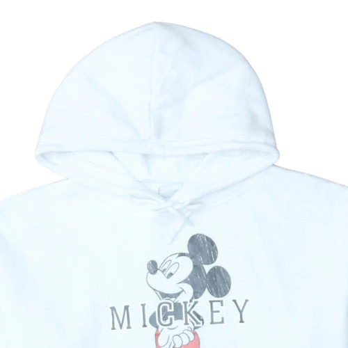 Primark x Disney Women's White Mickey Hoodie Size Small 10/12 Pullover - Image 8