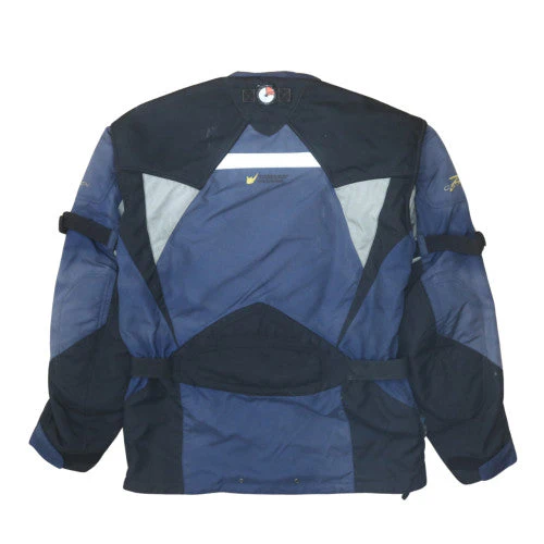 Proof Men's Blue Motorcycle Jacket L Waterproof Windproof Polyamide - Image 4