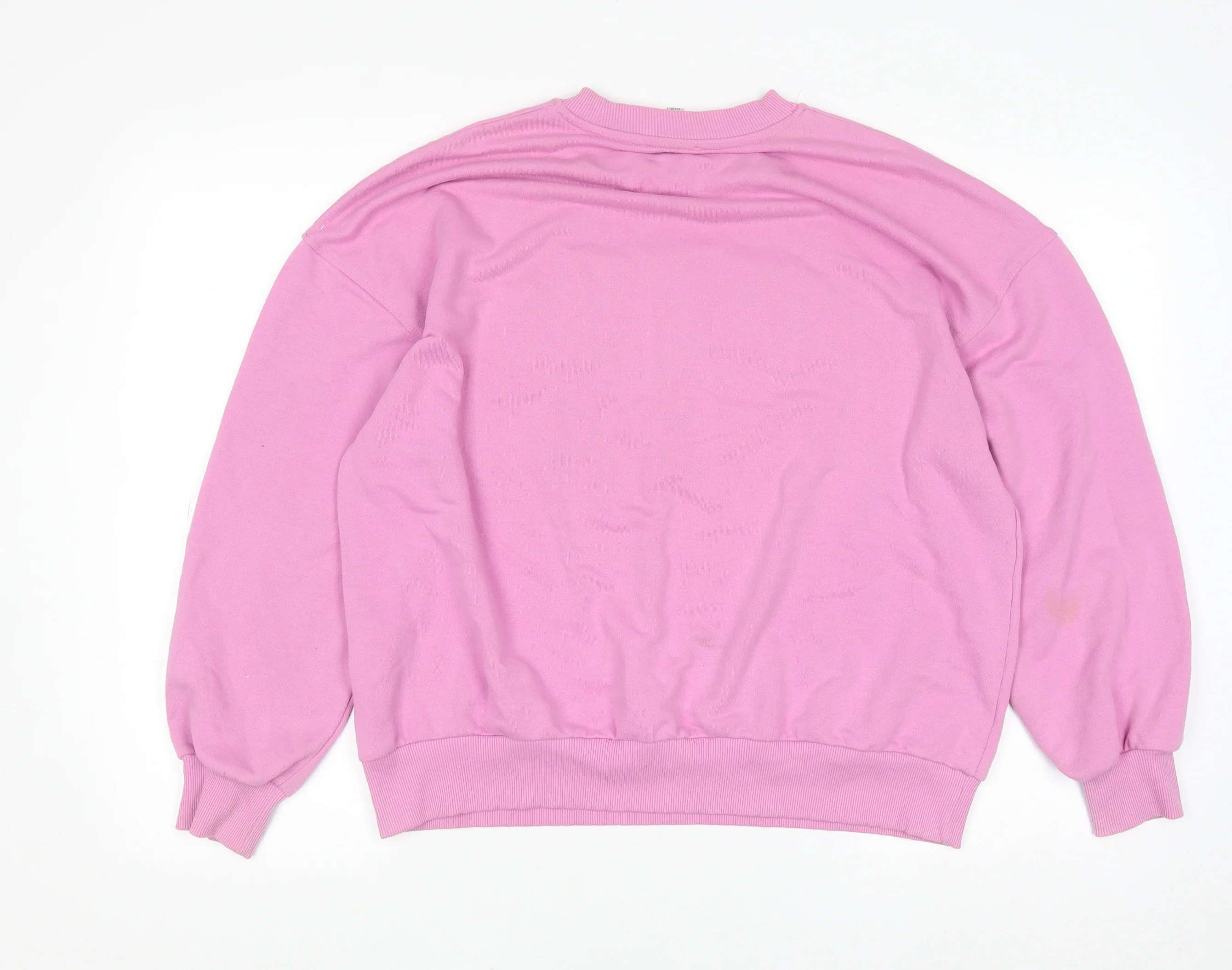 Pull & Bear Women's Pink Toronto Graphic Pullover Sweatshirt Size S - Image 3